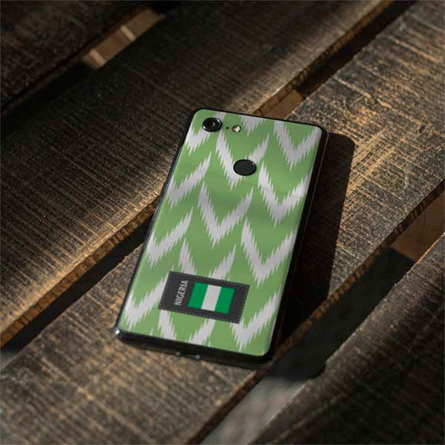 Nigeria Soccer Flag Google Pixel 3 XL Skin